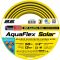 Шланг садовий 2E AquaFlex Solar 1/2" 50м 4 шари 13бар -10+60°C зрошувач конектор адаптер 2в1