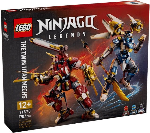 Конструктор LEGO Ninjago  Близнецы роботы-Титаны