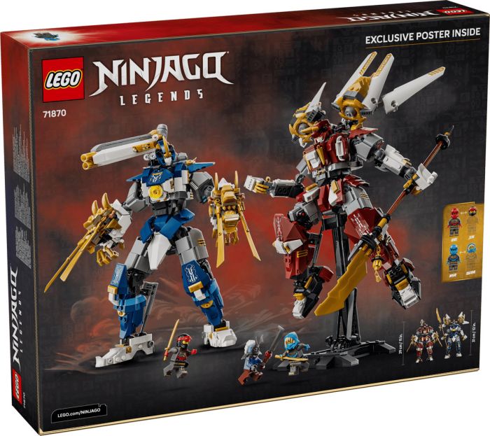 Конструктор LEGO Ninjago  Близнюки роботи-Титани