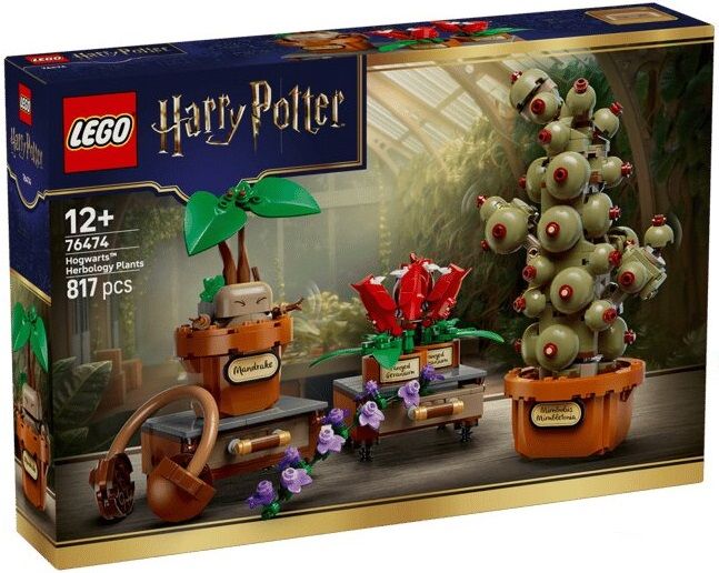 Конструктор LEGO Harry Potter Растения с курса гербологии в Хогвартсе