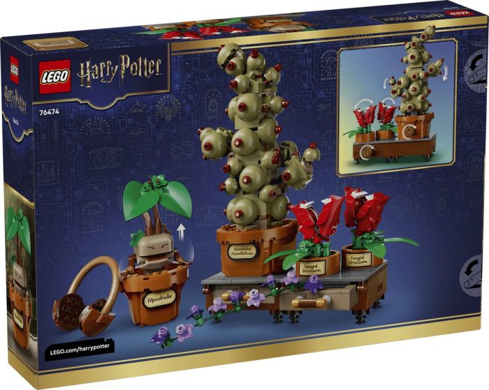 Конструктор LEGO Harry Potter Растения с курса гербологии в Хогвартсе