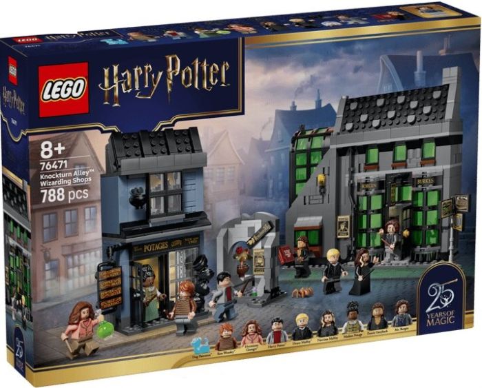 Конструктор LEGO Harry Potter Магазины для волшебников на Алее Ноктерн
