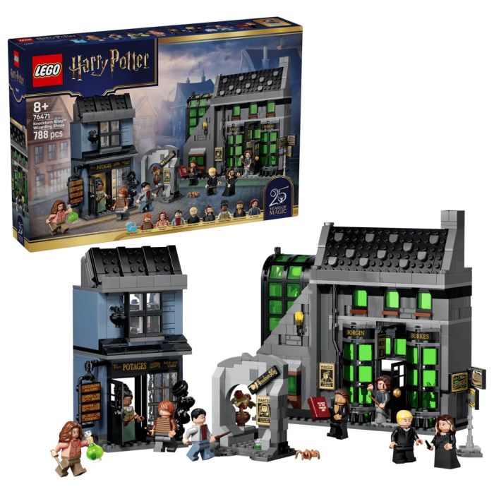 Конструктор LEGO Harry Potter Магазины для волшебников на Алее Ноктерн