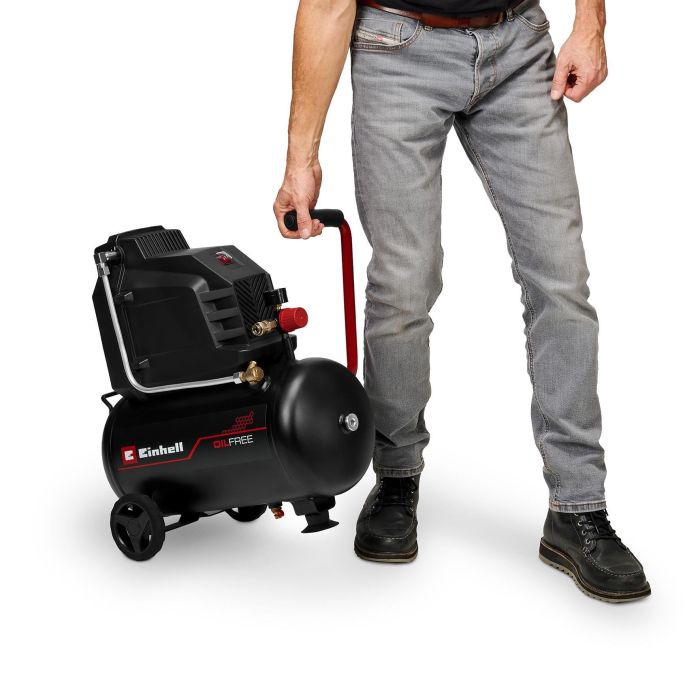 Компрессор воздушный Einhell TC-AC 190/24/8 I OF, безмасляный, 21500Вт, 25л, 190л/мин, 8бар, 20.78кг