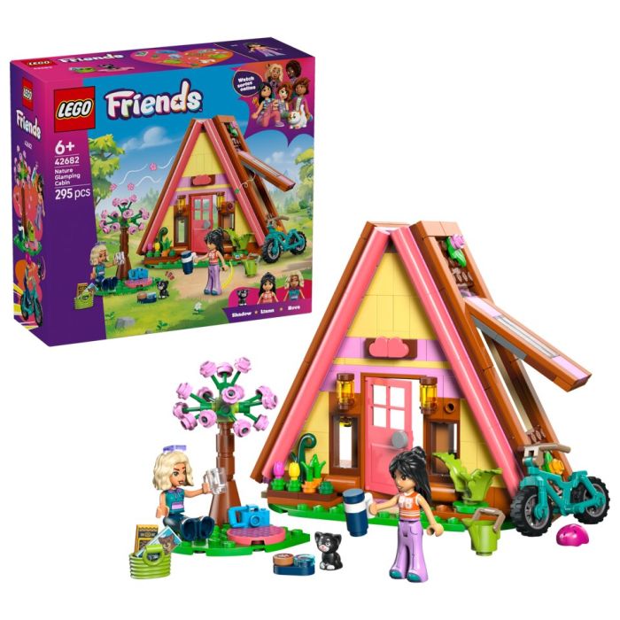 Конструктор LEGO Friends Домик для кемпинга на природе