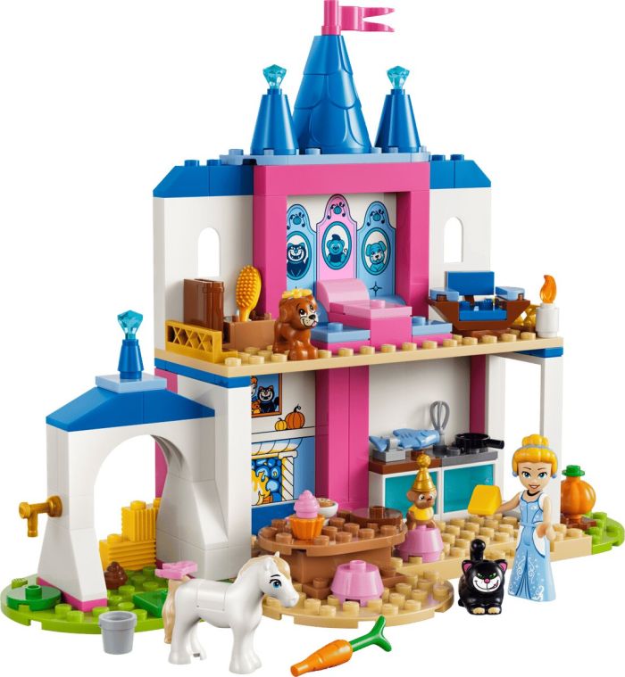 Конструктор LEGO Disney Princess Замок Золушки и ее друзей-животных