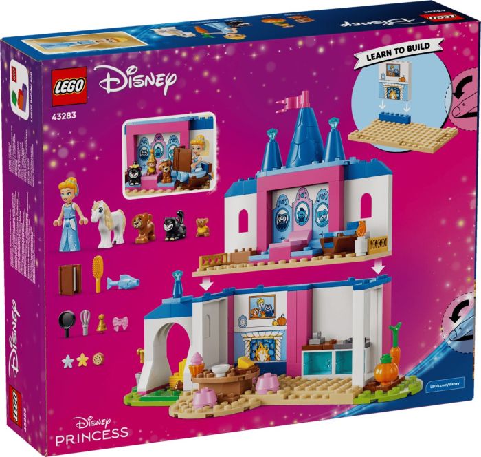 Конструктор LEGO Disney Princess Замок Золушки и ее друзей-животных