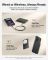 Акумулятор портативний літій-іонний Power Bank Belkin 5000мА·год, 15Вт/Qi2 7.5Вт, Slim Magnetic Ring, чорний