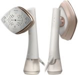 Відпарювач-праска Philips OneTurn, 1800Вт, 200мл, паровий удар -90гр, поворот для зміни типу девайса, алюміній, білий