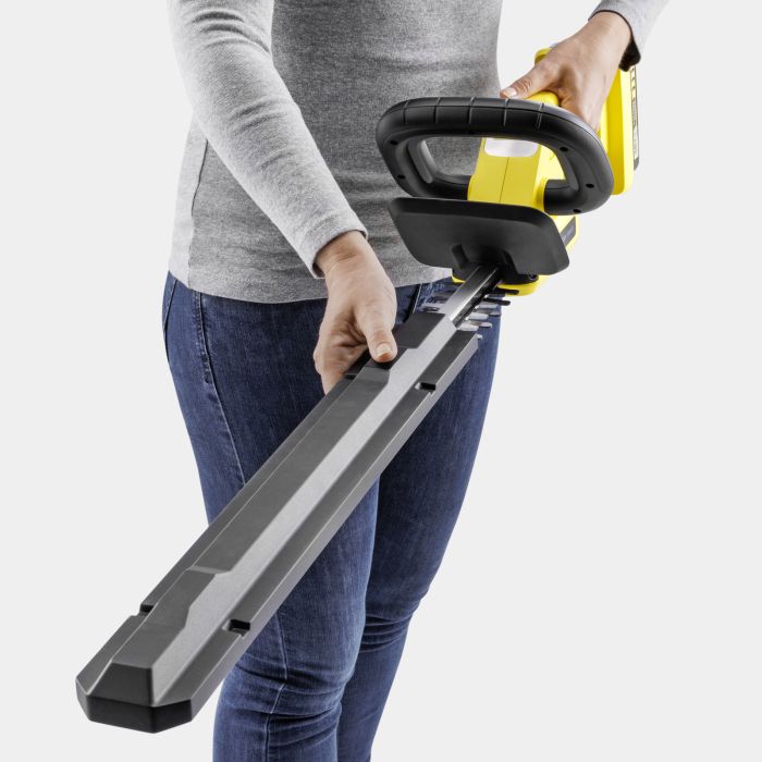 Кущоріз акумуляторний Karcher HGE 2-18 18В лезо 45см крок різу 18мм 2.34кг без АКБ та ЗП