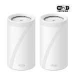 Система WiFi-Mesh TP-LINK Deco BE85 BE22000, 2x2.5GE LAN, 1x10GE WAN, 1xSFP+, 1xUSB 3.0, 2мод