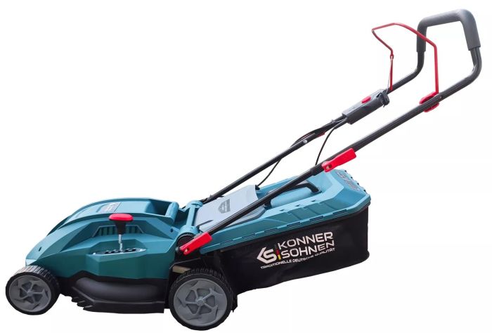 Газонокосарка мережева Konner&Sohnen KS 38LM16 1600Вт 38см 40л 25-75мм 13.2кг