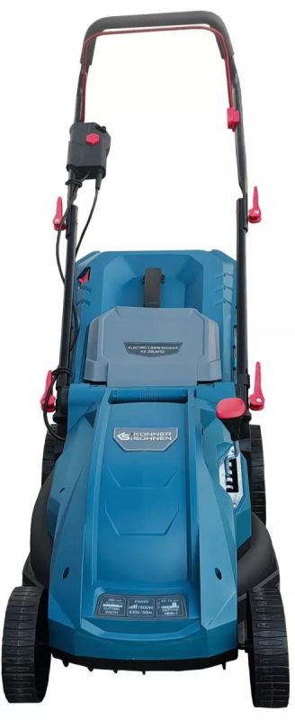 Газонокосарка мережева Konner&Sohnen KS 38LM16 1600Вт 38см 40л 25-75мм 13.2кг