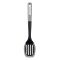 Ложка-шумовка ARDESTO Gemini, 34см, пластик, силикон, серо-черный