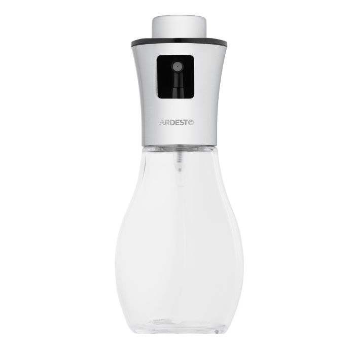 Распылитель для уксуса и масла ARDESTO Gemini, 200мл, стекло, нержавеющая сталь, пластик,  прозрачный