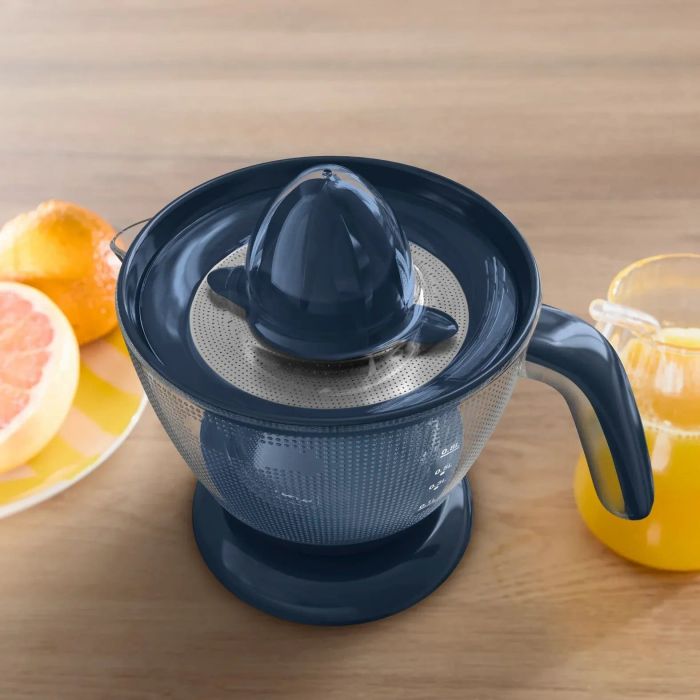 Соковыжималка Tefal Morning Blue цитрус-пресс 25Вт, чаша-0.8л, пластик, белый