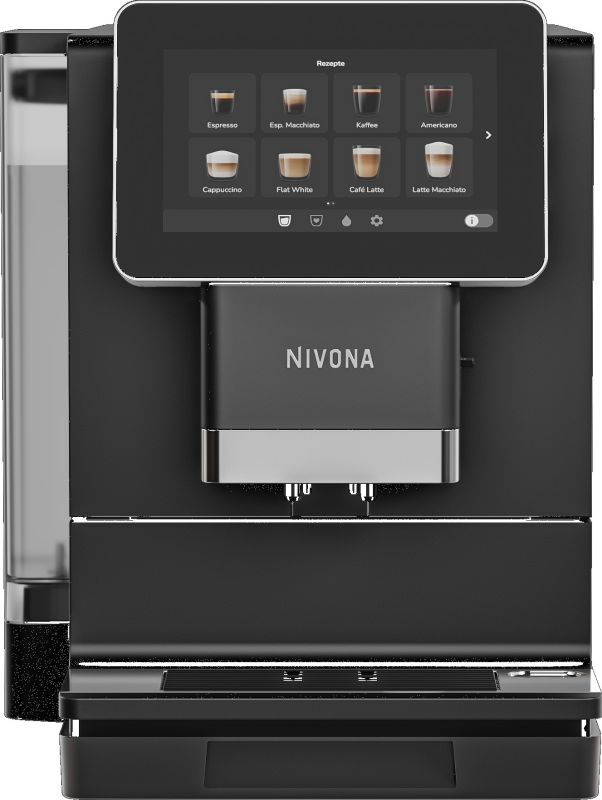 Кофемашина Nivona NIVO, 2.2л, зерно+мол., автомат.капуч, дисплей, черный