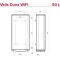 Водонагреватель электрический Ariston VELIS DUNE WIFI 50 EU плоский, слим, 50л, 2*1,5 кВт, эмал-ный нагр.эл., ун. монтаж, эл. упр-ние, B, Италия, белый