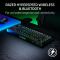 Клавиатура механическая Razer BlackWidow V4 TKL HyperSpeed, 87key, Orange Switch Gen-3, USB-A/WL/BT, EN, RGB, чёрный