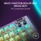 Клавиатура механическая Razer BlackWidow V4 75% RGB 83key Mechanical Tactile Switch GEN-3, USB-A, EN, Phantom White Ed.