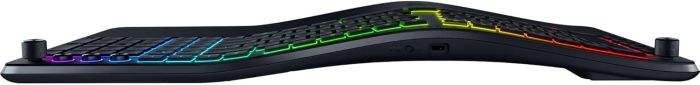Клавиатура мембранная Razer Pro Type Ergo, 118key, USB-A/WL/BT, EN, RGB, чёрный