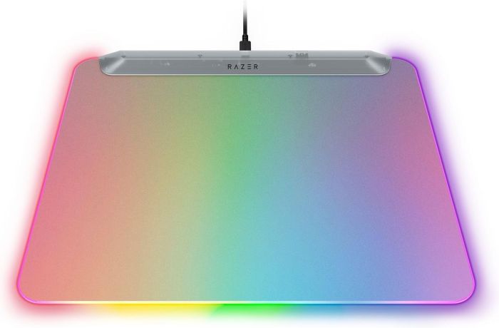 Ігрова поверхня Razer Firefly V2 Pro, М (360х278х4мм), RGB, Phantom White Ed.