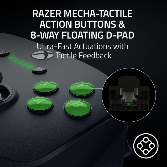 Геймпад Razer Wolverine V3 Pro для Xbox X|S & PC, USB-A/WL, 3м, чорний