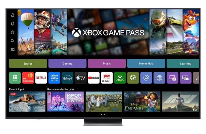 Телевізор 86" LG MRGB 4K 120Hz (VRR 144Hz) Smart WebOS Black