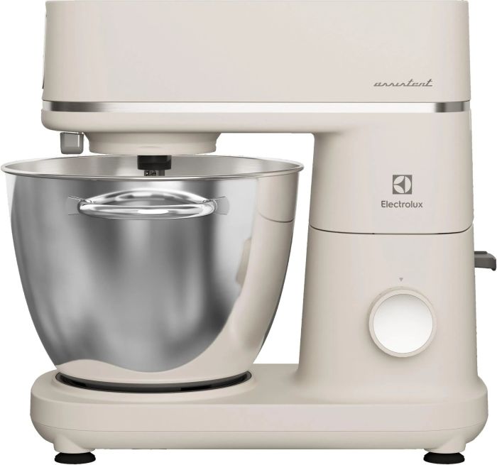 Кухонная машина Electrolux, 1200Вт, чаша-металл, корпус-металл, насадок-4, белый