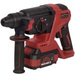 Перфоратор акумуляторнийVitals Master ARa 1826c BL Kit 18В акб 1х4.0А·год 2.6Дж 0-3000уд/хв 0-950об/хв IP21 ЗП, кейс 3.4кг