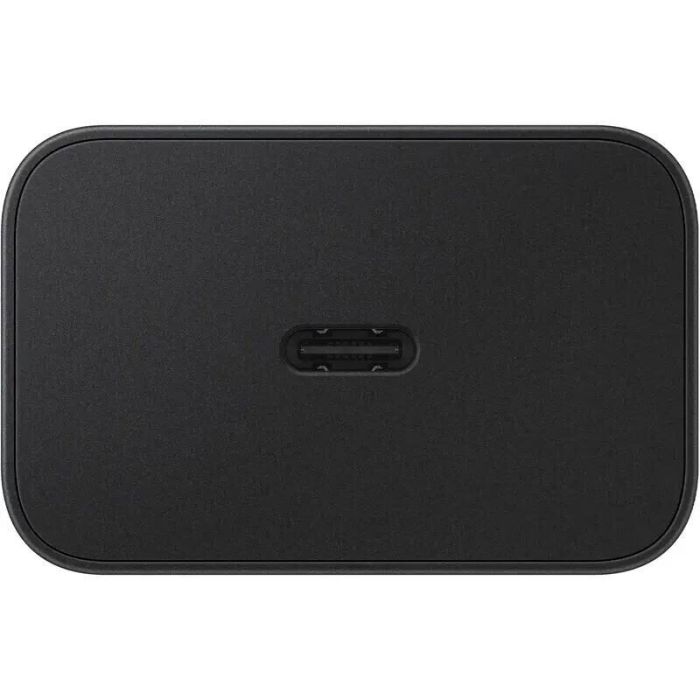 Зарядное устройство беспроводное Samsung 25Вт Magnetic Wireless, адаптер 45Вт USB-C, серый темный