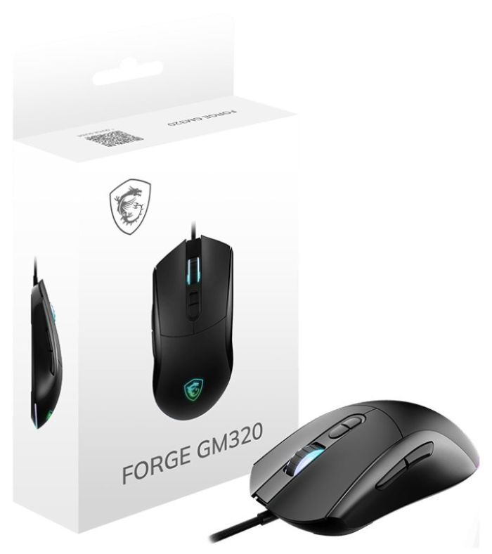 Мышь MSI FORGE GM320, USB-A, чорний