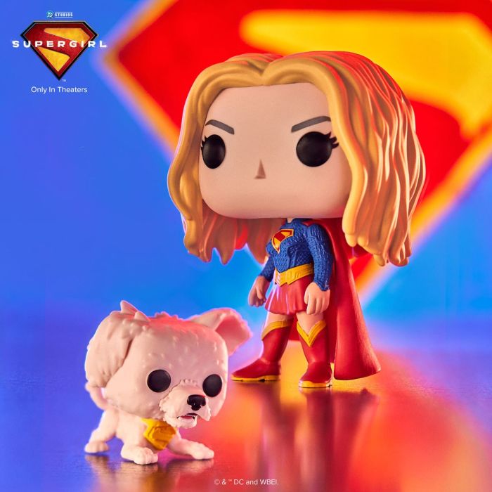 Фигурка Funko POP Movies: Supergirl - Supregirl w/puppy Krypto