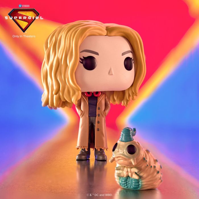 Фігурка Funko POP Movies: Supergirl - Kara Zor-EL w/Cedric