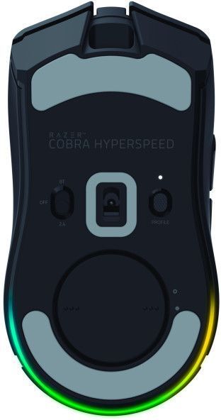 Мышь Razer Cobra HyperSpeed, RGB, USB-A/WL/BT, чёрный