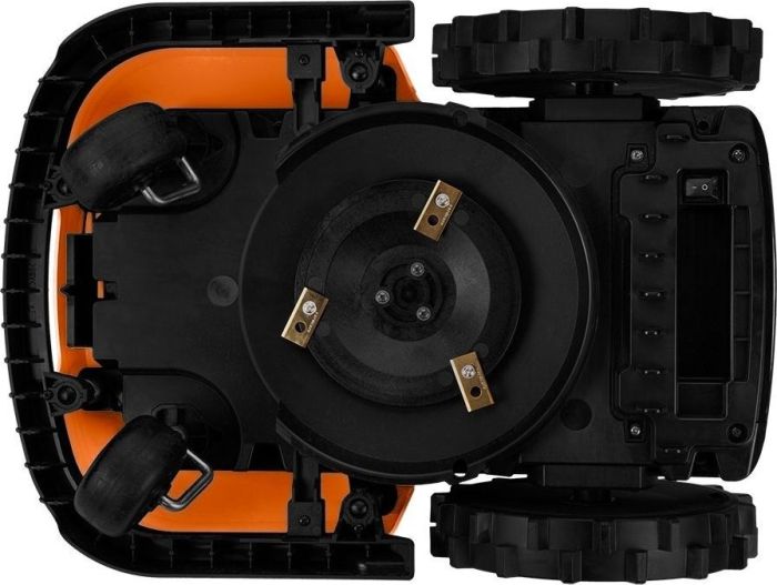 Газонокосилка-робот аккумуляторная Neo Tools Energy+ 18В 1х6.0А·час 20-60мм 67дБ 600м2 3100об/мин кабель 100м IPX5 6.94кг