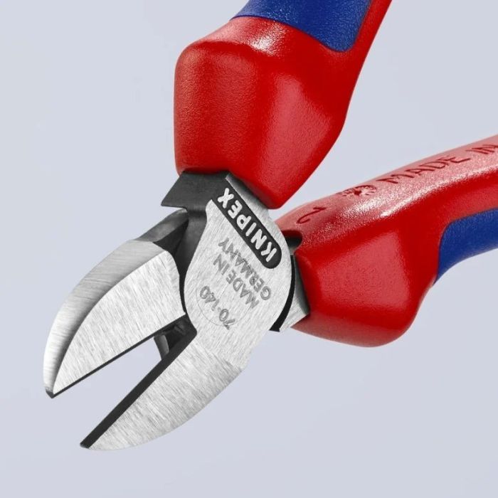 Кусачки-бокорезы KNIPEX 0-4мм 140мм 0.150кг