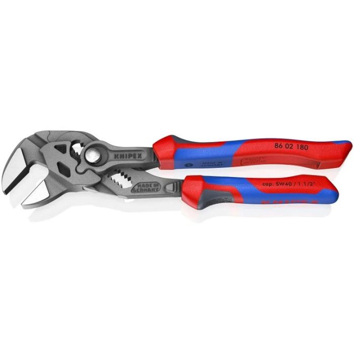 Клещи переставные KNIPEX 0-40мм 180мм 0.255кг