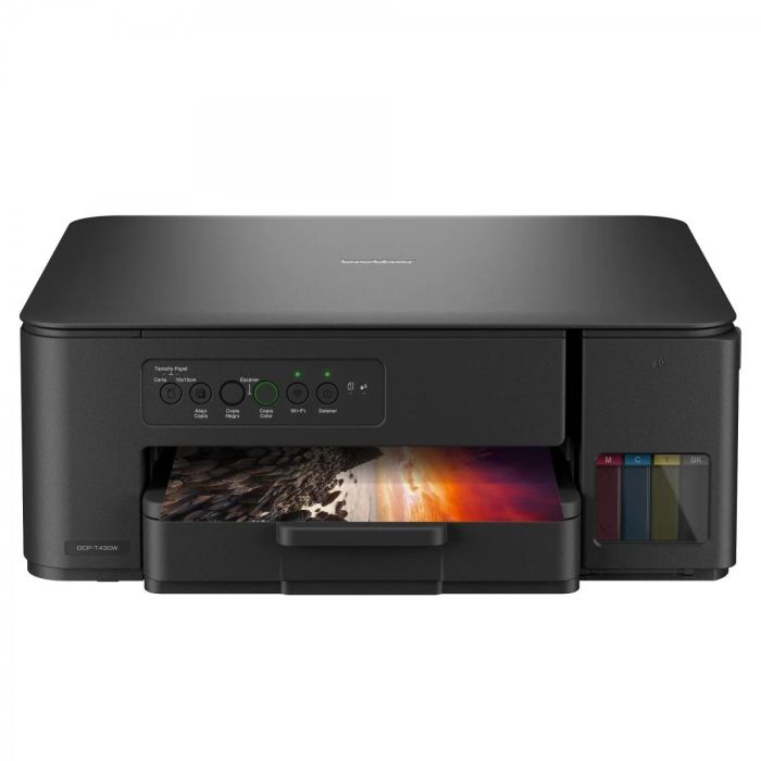 МФУ ink color А4 Brother DCP-T430W 16_9 ppm USB Wi-Fi 4 inks