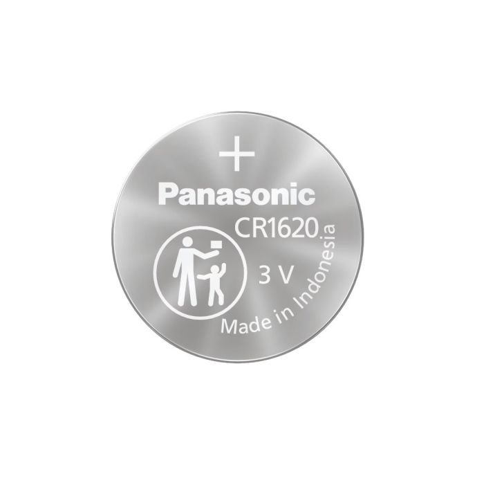 Батарейка Panasonic літієва CR1620 блістер, 5 шт.
