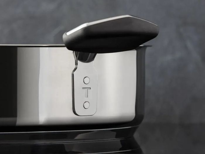 Сотейник Tefal Emotion+, з кришкою, 24см, нержавіюча сталь, бакеліт