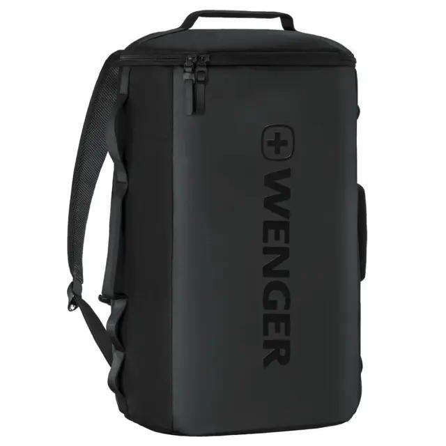 Дорожня сумка-рюкзак Wenger, UrbanOne Duffle backpack з відсіком для ноутбука 15.6", чорний