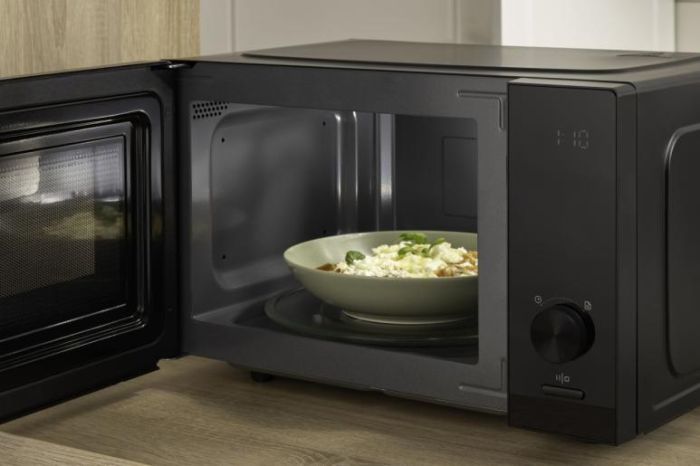 Микроволновая печь Gorenje, 23л, электр. управл., 800Вт, дисплей, 20 программ, инвертор, черный