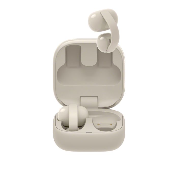 Навушники TWS Sony LinkBuds Clip BT 5.3, IPX4, SBC, AAC, Mic, Бежевий