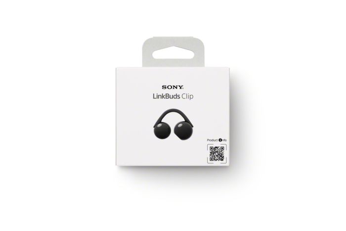 Навушники TWS Sony LinkBuds Clip BT 5.3, IPX4, SBC, AAC, Mic, Чорний