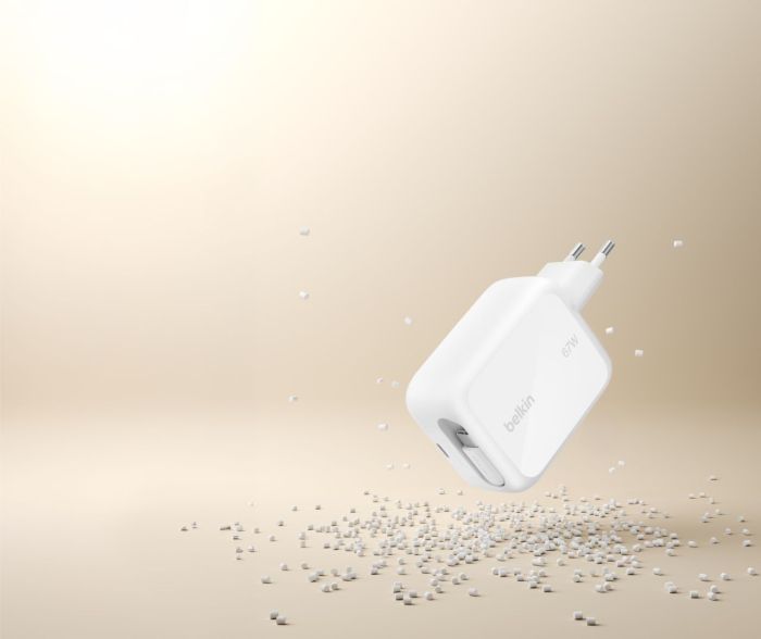 Зарядное устройство сетевое Belkin 67Вт USB-C PD PPS, белый