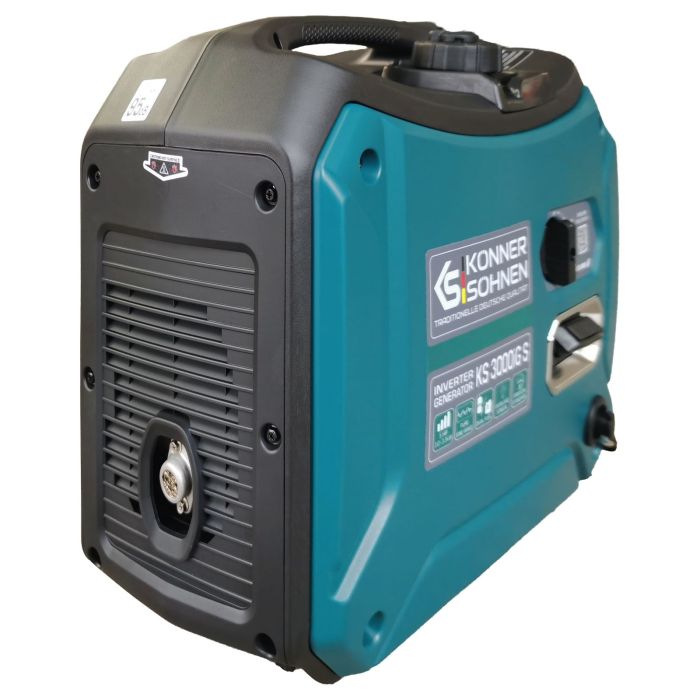 Gasoline inverter generator Konner&Sohnen KS 3000iG S, 230V, 3.0-3.3kW, manual starter, 22.5kg