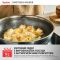 Сковорода Tefal Emotion+ Power, 24 см, с крышкой, нержавеющая сталь, алюминиевый сердечник, хромированная сталь, бакелит, стекло