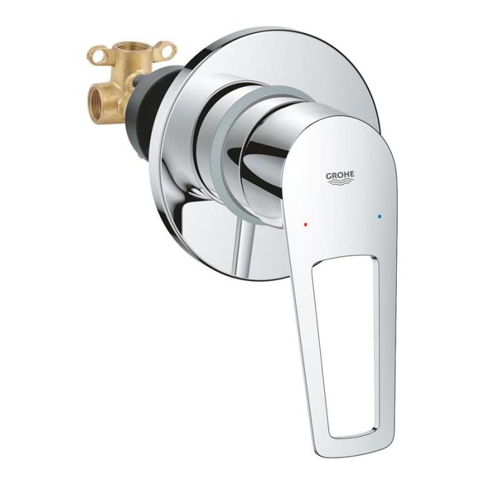 Смеситель для душа Grohe BauLoop скрытого монтажа, 1 рычаг, хром