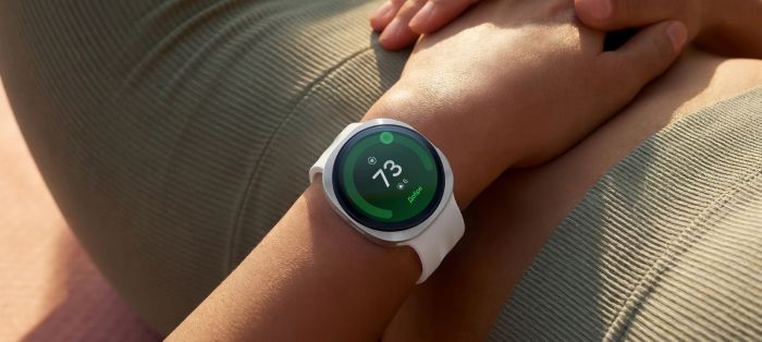 Смарт-часы Samsung Galaxy Watch 9 40мм (L340) 1.34", 438x438, sAMOLED, BT 5.4, NFC, 2/32ГБ, бежевый